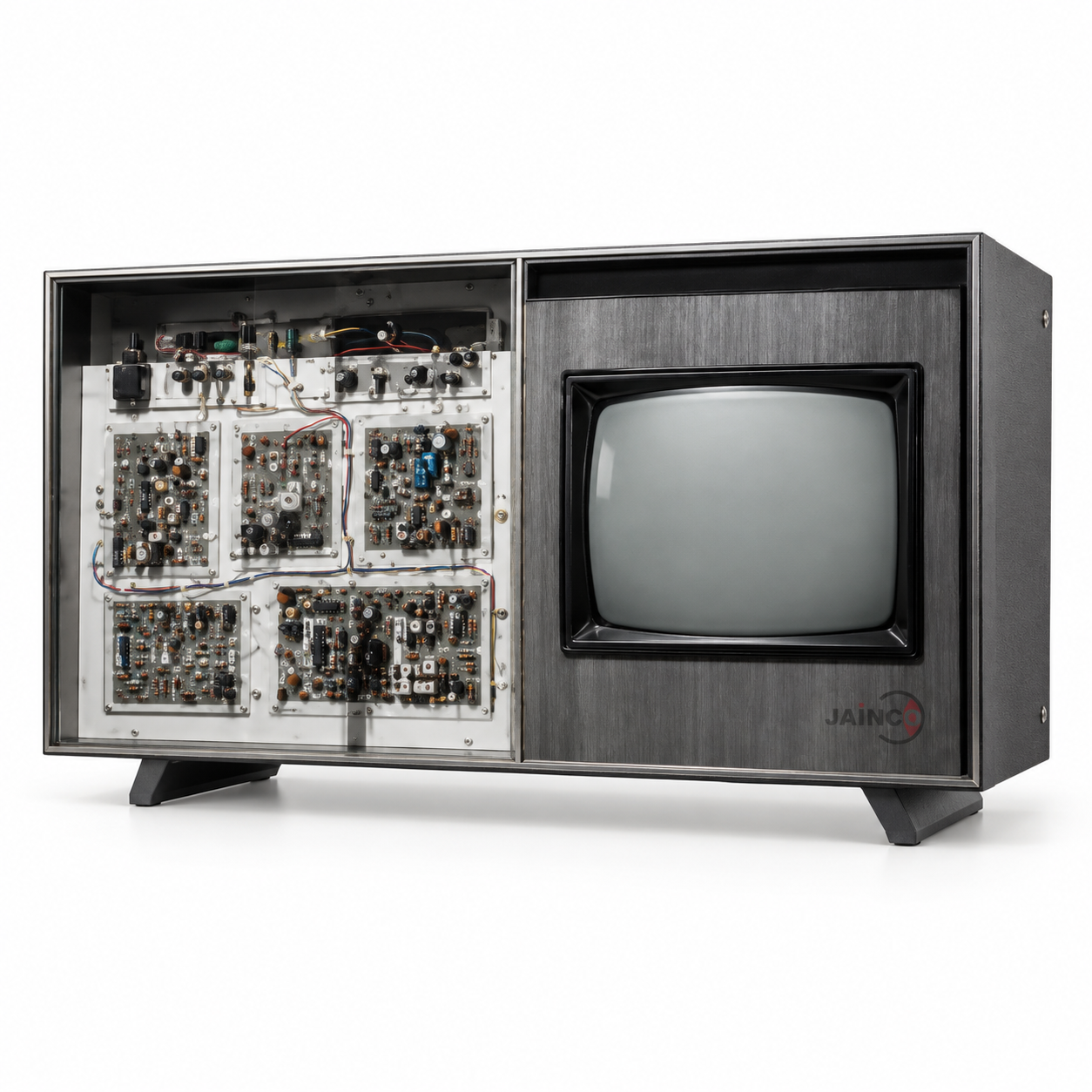 Demonstration  televison Black and white